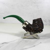 Peterson 2022 St. Patricks Day X220 Sandblast Nickel Mounted Fishtail Pipe (PE1778)