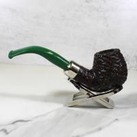 Peterson 2022 St. Patricks Day 68 Sandblast Nickel Mounted Fishtail Pipe (PE1780)