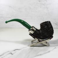 Peterson 2022 St. Patricks Day X220 Sandblast Nickel Mounted Fishtail Pipe (PE1788)