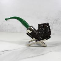 Peterson 2022 St. Patricks Day  X220 Sandblast Nickel Mounted Fishtail Pipe (PE1795)