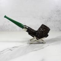 Peterson 2022 St. Patricks Day 106 Sandblast Nickel Mounted Fishtail Pipe (PE1803)