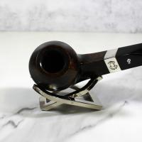 Peterson Sherlock Holmes Squire Dark Silver Mounted P Lip Pipe (PE1829)