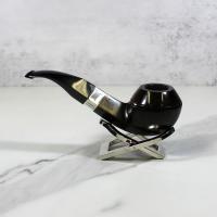 Peterson Sherlock Holmes Squire Dark Silver Mounted P Lip Pipe (PE1829)