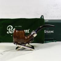 Peterson Irish Made Army 68 Nickel Mounted Fishtail Pipe (PE1838)