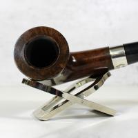 Peterson Sherlock Holmes MyCroft Smooth Silver Mounted P Lip Pipe (PE1918)