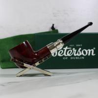 Peterson Red Spigot 606 Silver Mount Fishtail Pipe (PE1939)