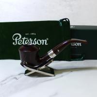 Peterson Irish Harp B10 Smooth Silver Mounted Fishtail Pipe (PE2075)