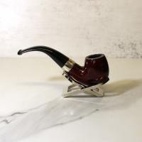 Peterson Jekyll and Hyde 221 Nickel Mounted Fishtail Pipe (PE2081)