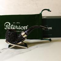 Peterson Jekyll and Hyde 221 Nickel Mounted Fishtail Pipe (PE2081)