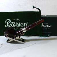 Peterson Irish Harp 608 Smooth Silver Mounted Fishtail Pipe (PE2090)