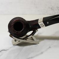 Peterson Sherlock Holmes Squire Sandblasted Silver Mounted P Lip Pipe (PE2092)