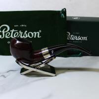 Peterson Jekyll and Hyde 999 Nickel Mounted Fishtail Pipe (PE2097)