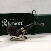 Peterson Donegal Rocky 03 Nickel Mounted Bent Fishtail Pipe (PE2136)