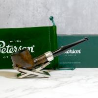 Peterson Irish Made Army 606 Nickel Mounted Fishtail Pipe (PE2199)