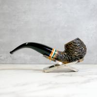 Peterson 2023 St. Patricks Day 03 Rustic Nickel Mounted Fishtail Pipe (PE2203)