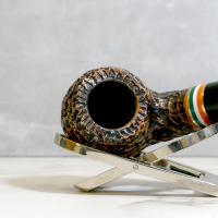 Peterson 2023 St. Patricks Day 03 Rustic Nickel Mounted Fishtail Pipe (PE2204)