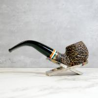 Peterson 2023 St. Patricks Day 03 Rustic Nickel Mounted Fishtail Pipe (PE2204)