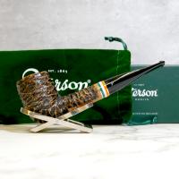 Peterson 2023 St. Patricks Day 106 Rustic Nickel Mounted Fishtail Pipe (PE2208)