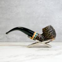 Peterson 2023 St. Patricks Day 230 Rustic Nickel Mounted Fishtail Pipe (PE2211)