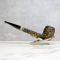 Peterson 2023 St. Patricks Day 264 Rustic Nickel Mounted Fishtail Pipe (PE2213)