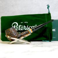 Peterson 2023 St. Patricks Day 85 Rustic Nickel Mounted Fishtail Pipe (PE2222)