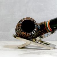 Peterson 2023 St. Patricks Day X220 Rustic Nickel Mounted Fishtail Pipe (PE2227)