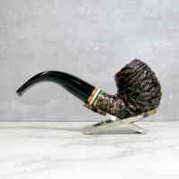 Peterson 2023 St. Patricks Day XL12 Rustic Nickel Mounted Fishtail Pipe (PE2229)