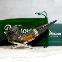 Peterson 2023 St. Patricks Day XL13 Rustic Nickel Mounted Fishtail Pipe (PE2230)