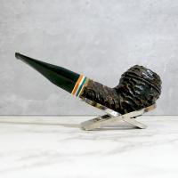 Peterson 2023 St. Patricks Day XL13 Rustic Nickel Mounted Fishtail Pipe (PE2231)