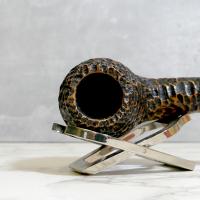 Peterson 2023 St. Patricks Day XL14 Rustic Nickel Mounted Fishtail Pipe (PE2232)