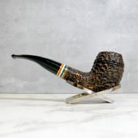 Peterson 2023 St. Patricks Day XL14 Rustic Nickel Mounted Fishtail Pipe (PE2232)