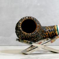 Peterson 2023 St. Patricks Day XL14 Rustic Nickel Mounted Fishtail Pipe (PE2233)