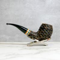 Peterson 2023 St. Patricks Day XL14 Rustic Nickel Mounted Fishtail Pipe (PE2233)