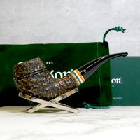 Peterson 2023 St. Patricks Day XL14 Rustic Nickel Mounted Fishtail Pipe (PE2233)