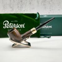 Peterson Irish Made Army 106 Nickel Mounted Fishtail Pipe (PE2293)