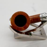 Peterson Amber Spigot Natural D16 Silver Mounted P Lip Pipe (PE2361)