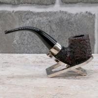 Peterson Donegal Rocky 338 Nickel Mounted Bent Fishtail Pipe (PE2381)