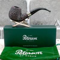 Peterson Donegal Rocky 68 Bent Nickel Mounted Fishtail Pipe (PE2480)