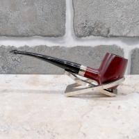 Peterson Barrel Smooth Nickel Mounted P Lip Pipe (PE2520)