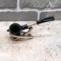 Peterson High Grade Ebony Spigot 406 Fishtail Pipe (PE2579)