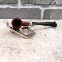 Peterson Belgique Smooth Nickel Mounted Fishtail Pipe (PE2580)