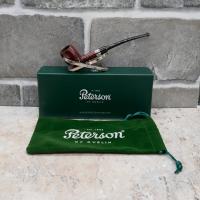 Peterson Belgique Smooth Nickel Mounted Fishtail Pipe (PE2580)