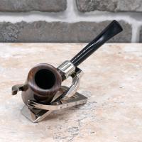 Peterson Irish Made Army 701 Nickel Mounted Fishtail Pipe (PE2583)