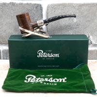 Peterson Irish Made Army 701 Nickel Mounted Fishtail Pipe (PE2583)