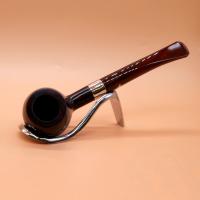 Peterson Irish Harp 406 Smooth Silver Mounted Fishtail Pipe (PE2617)