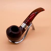 Peterson Irish Made Army 999 Nickel Mounted Fishtail Pipe (PE2639)