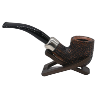 Peterson Arklow 01 Sandblast 9mm Filter Fishtail Pipe (PE2674)