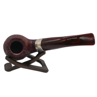 Peterson Irish Harp 03 Smooth Silver Mounted Fishtail Pipe (PE2687)