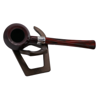 Peterson Irish Harp 411 Smooth Silver Mounted Fishtail Pipe (PE2715)