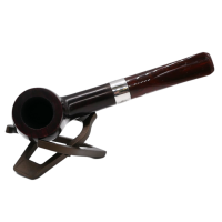 Peterson Irish Harp 106 Smooth Silver Mounted Fishtail Pipe (PE2717)